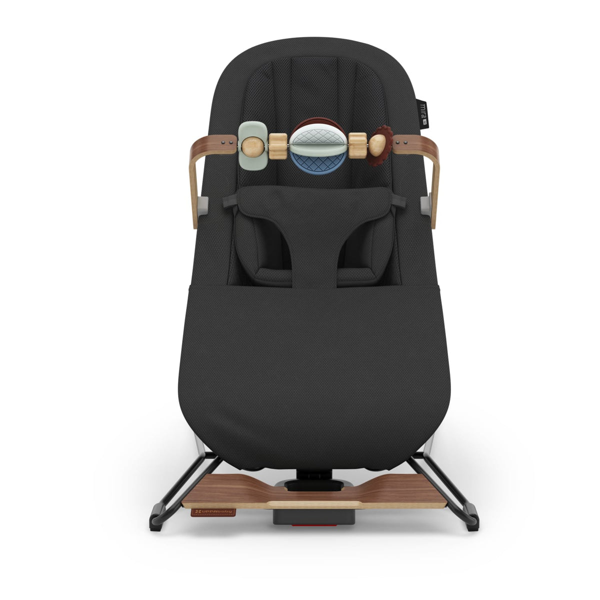 UPPAbaby Mira 3-in-1 Bouncer - Mason Black Soft Knit (Black Matte /