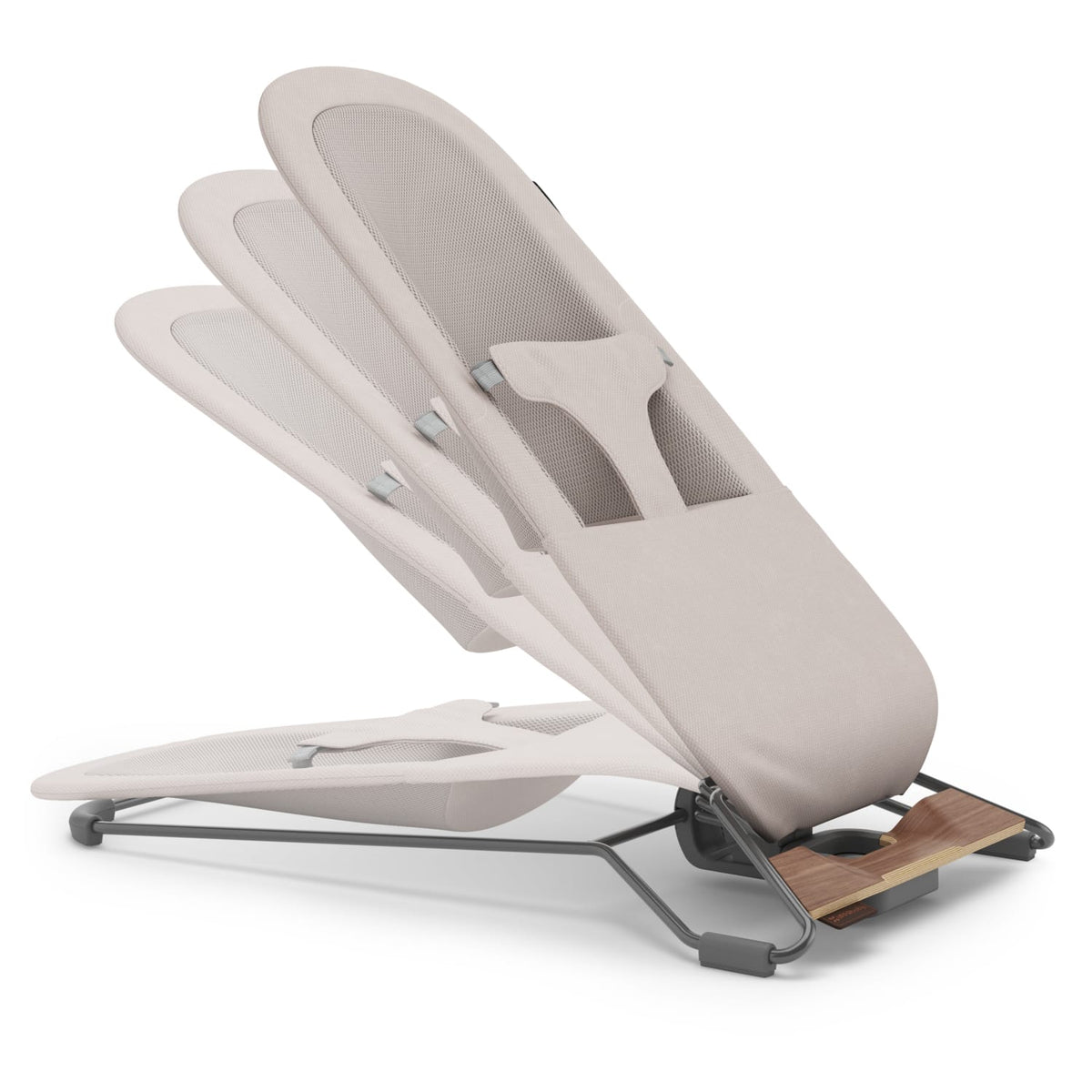 UPPAbaby Mira 3-in-1 Bouncer - Townsend Beige Soft Knit (Grey Shine /