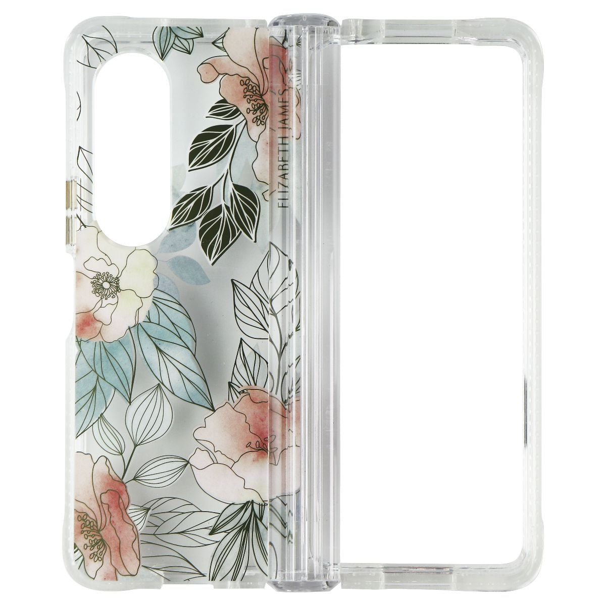 Case-Mate Elizabeth James Case for Samsung Galaxy Z Fold4 - Blooms in Bordeaux - New