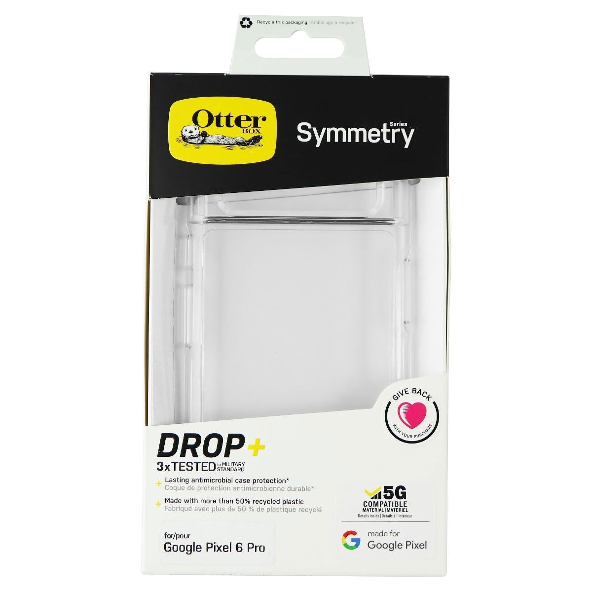 Otterbox Symmetry Series Case for Google Pixel 6 Pro - Clear - New