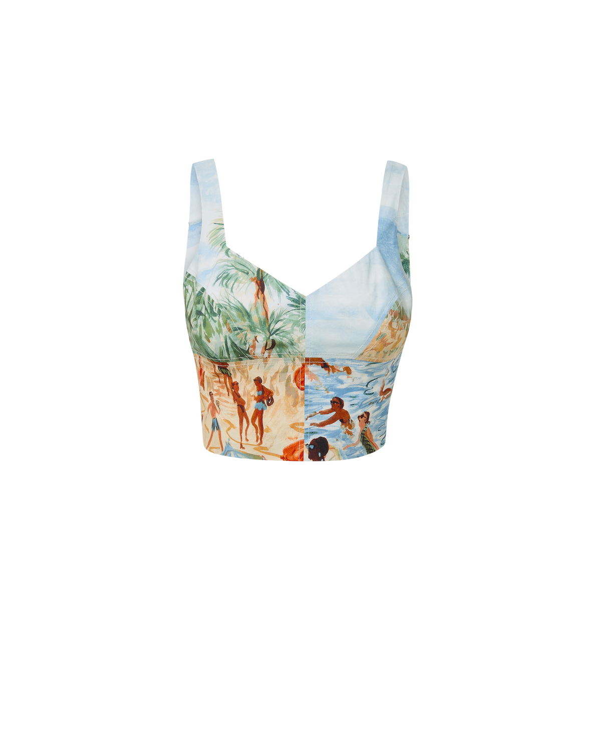 Vonette Printed Tank Top