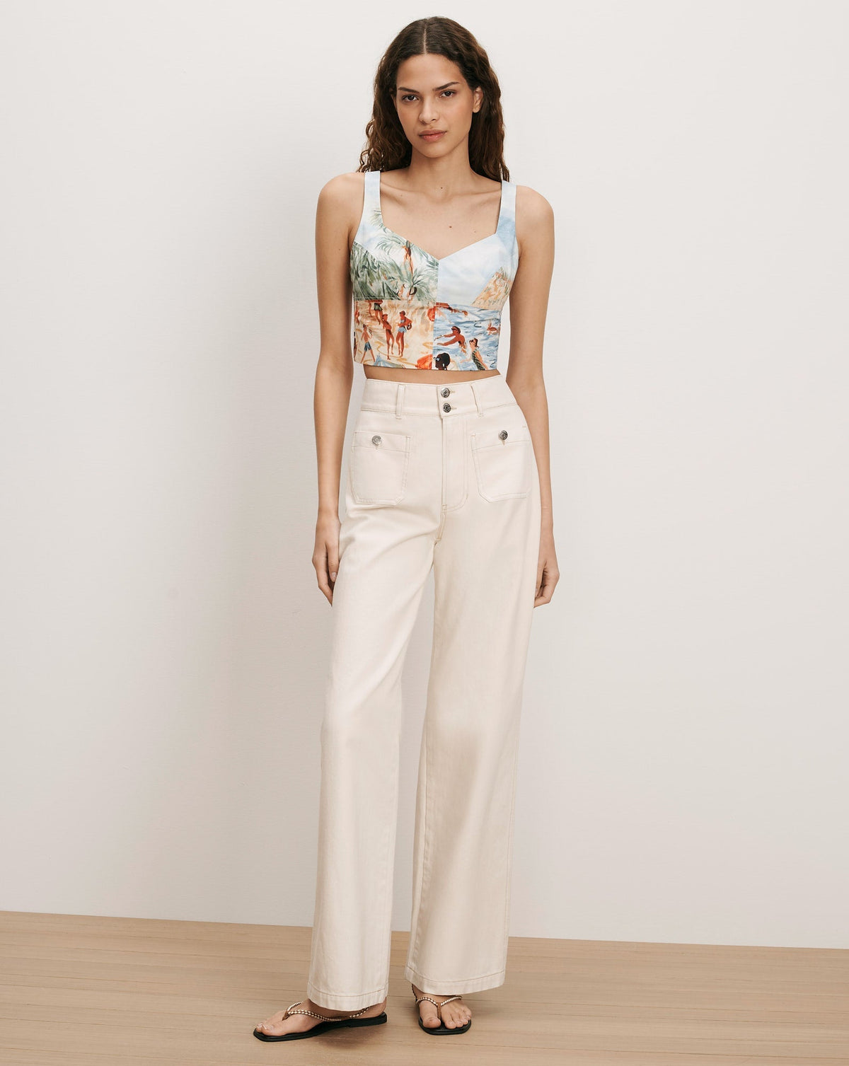 Vonette Printed Tank Top