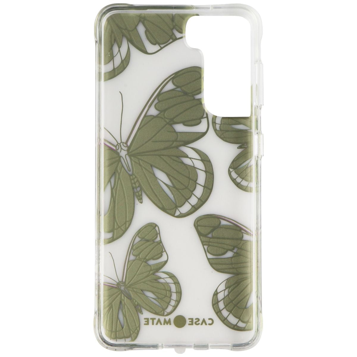Case-Mate Prints Hardshell Case for Samsung Galaxy S21 5G - Butterflies/Clear - New