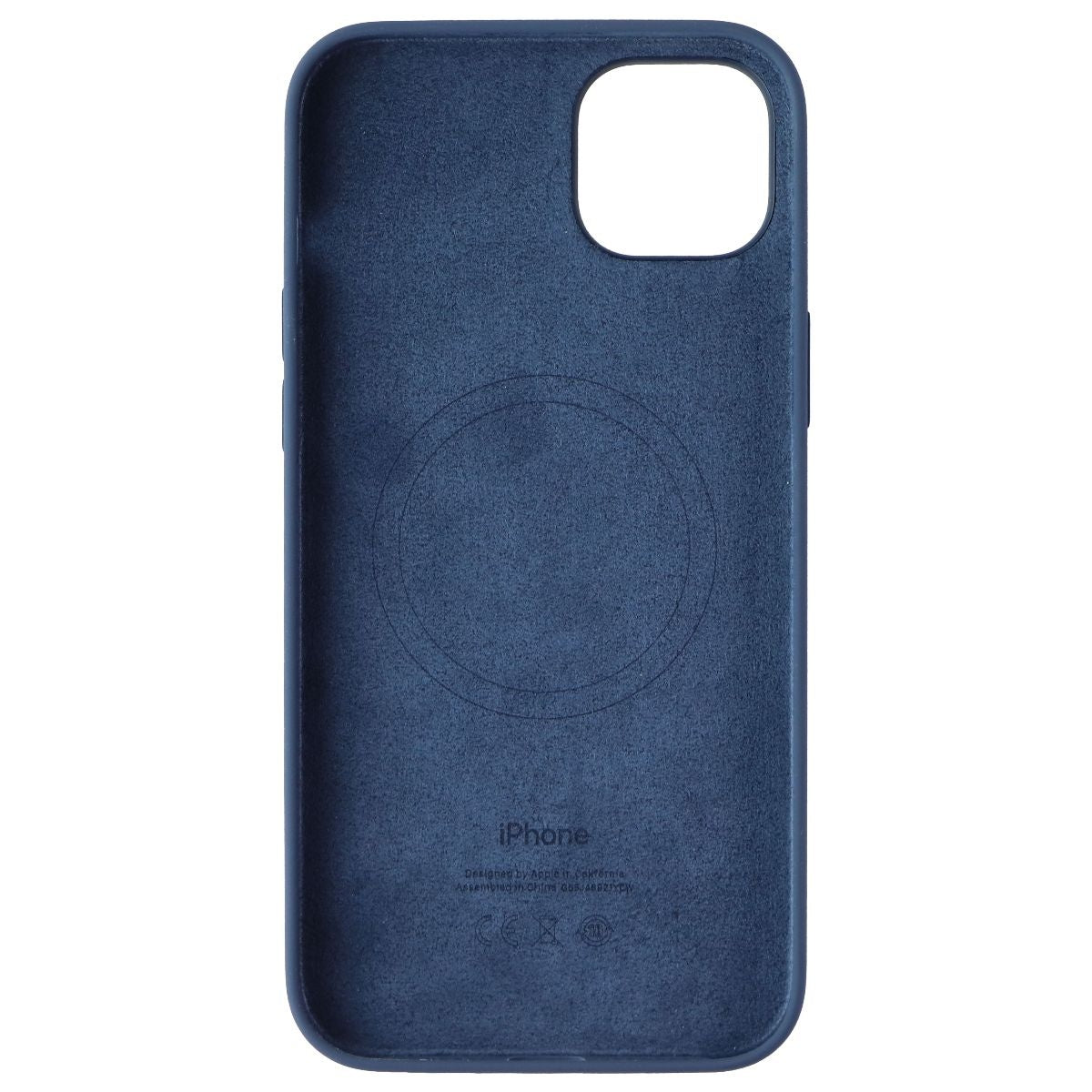 Apple Silicone Case for MagSafe for iPhone 14 Plus - Storm Blue (MPT53ZM/A) - New