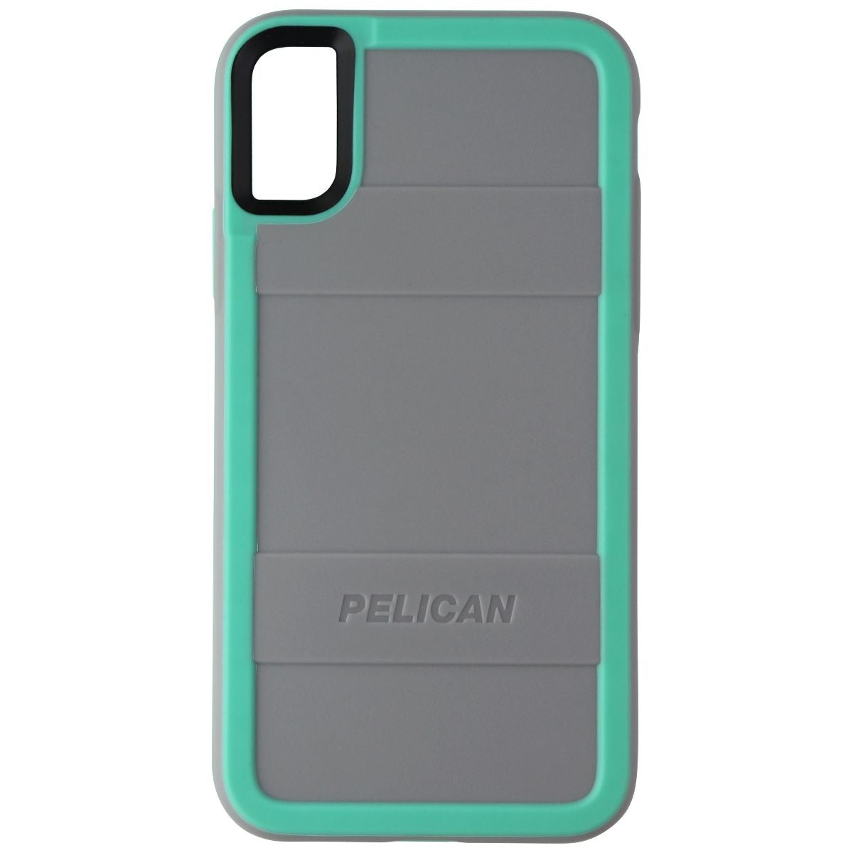 Pelican Protector Series Hard Case for Apple iPhone Xs/X - Gray/Aqua - New