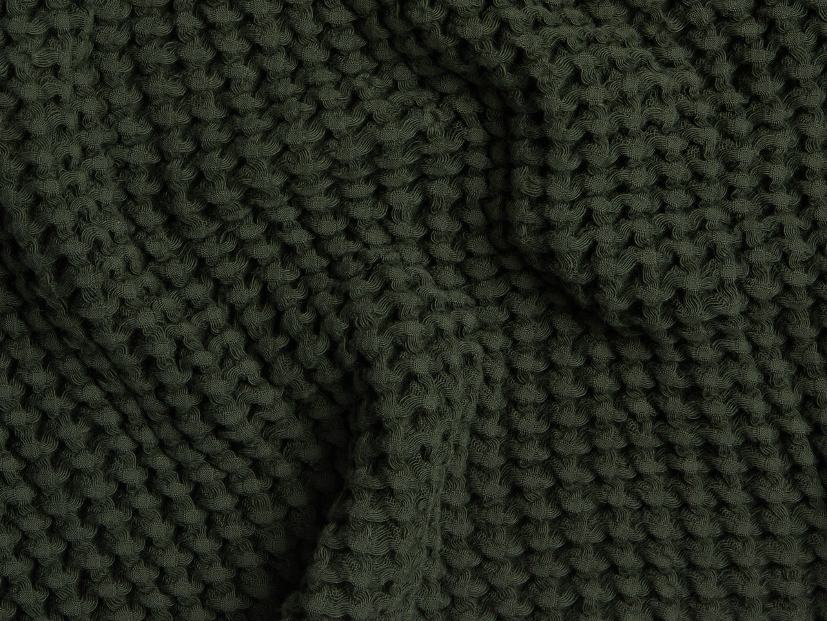 4+4 Waffle Bath Bundle - Evergreen