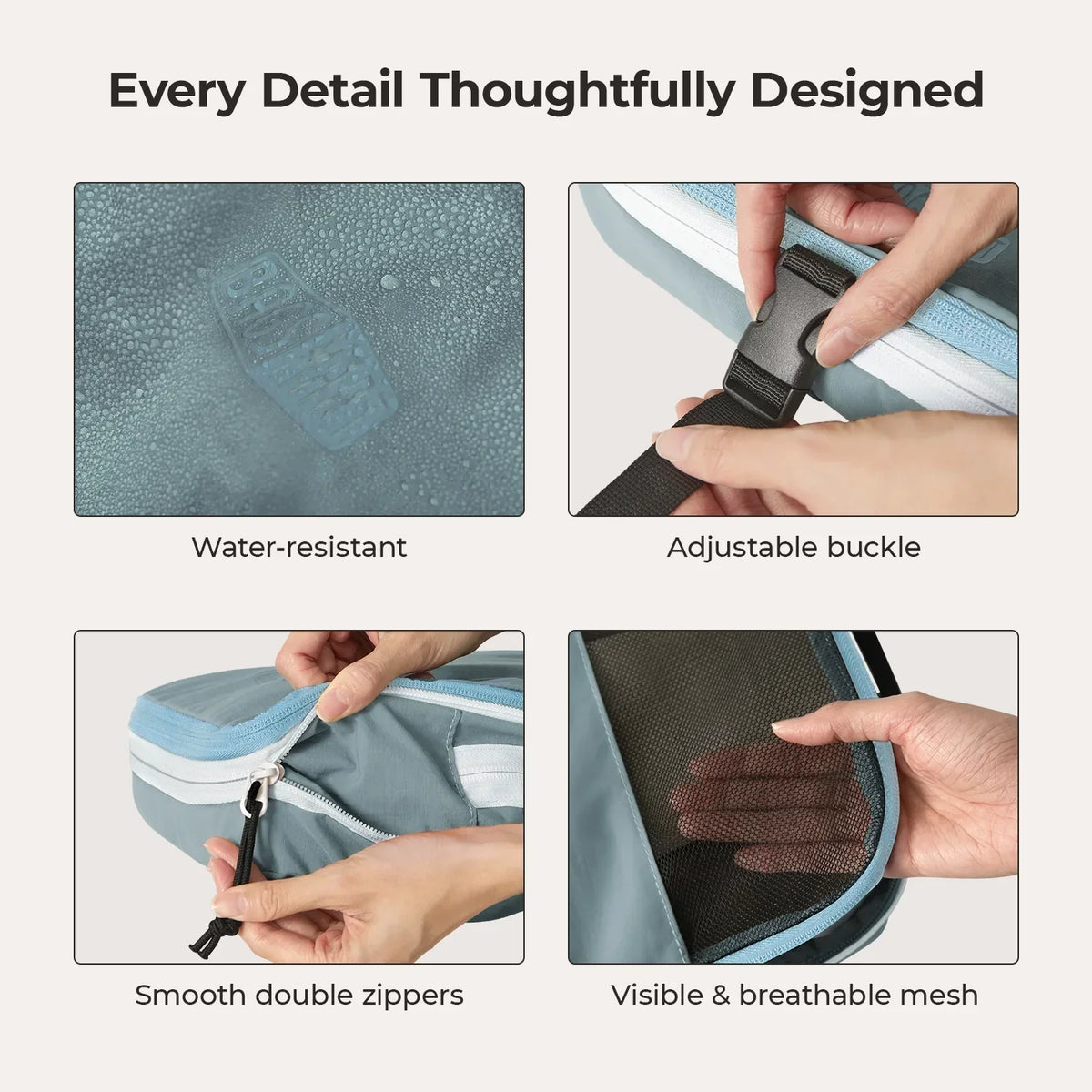 Blast Packing Cubes