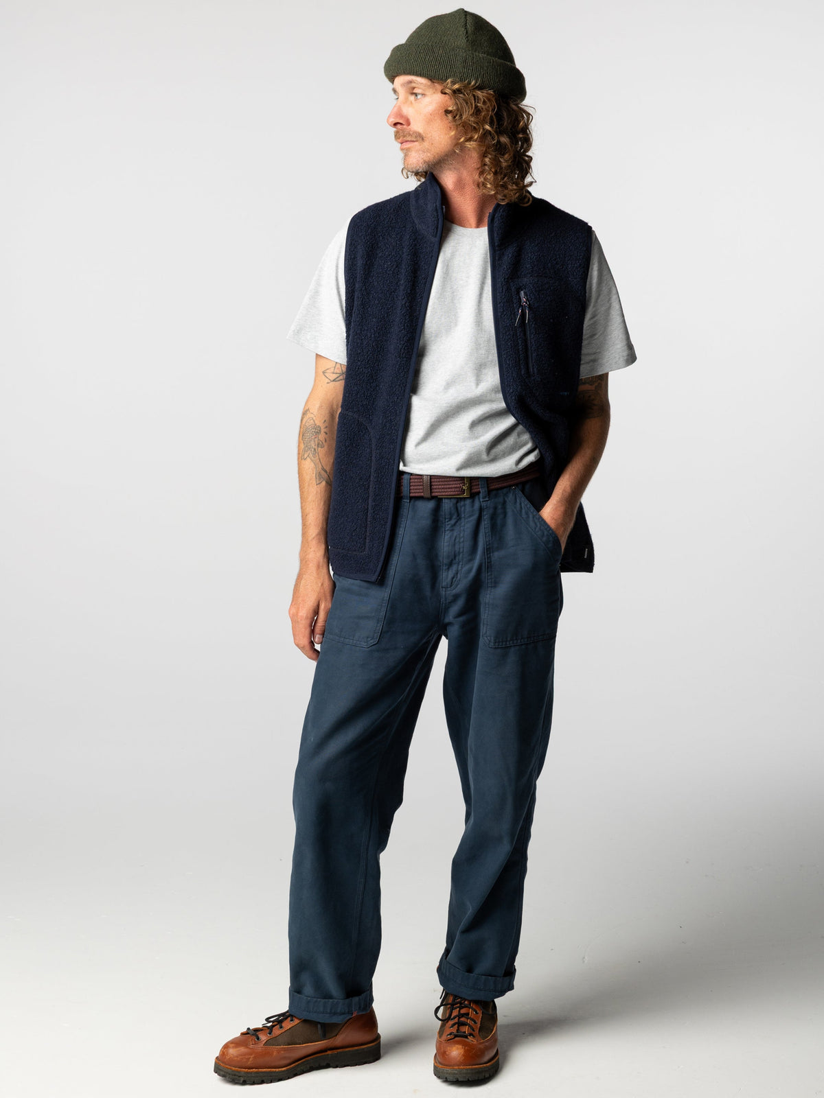 Men's Portell Wool Fleece Gilet