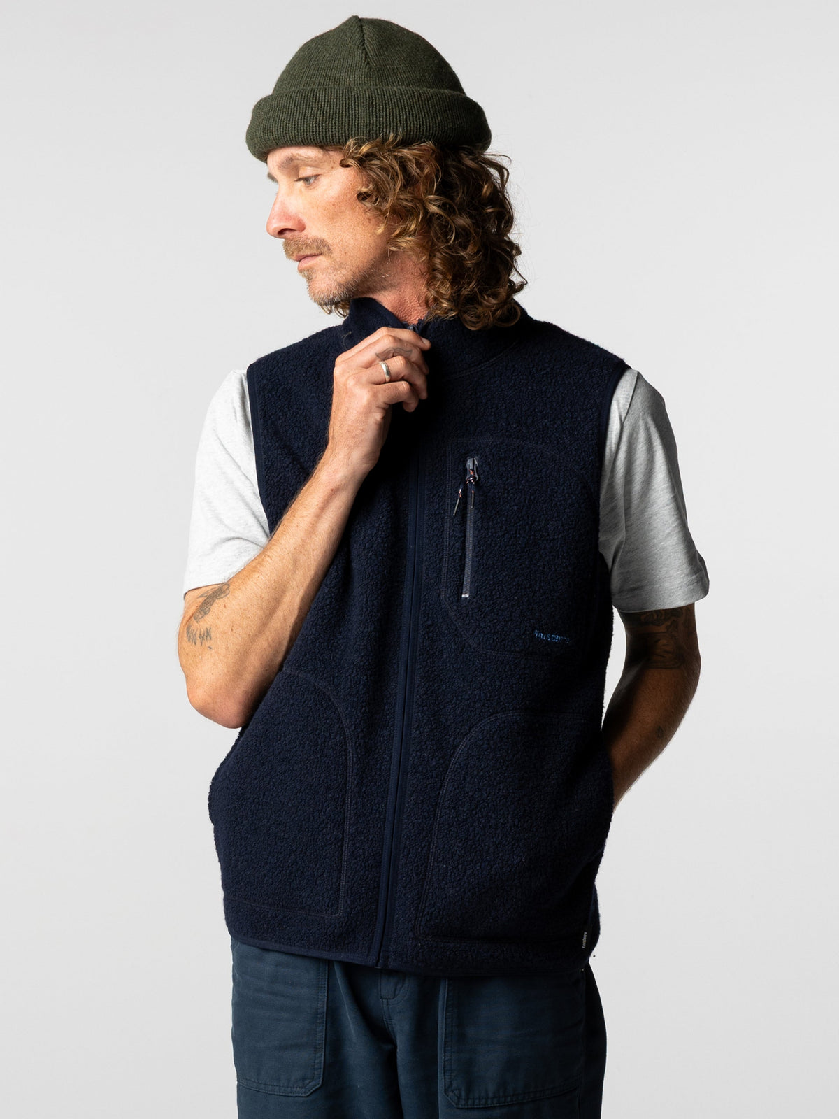 Men's Portell Wool Fleece Gilet