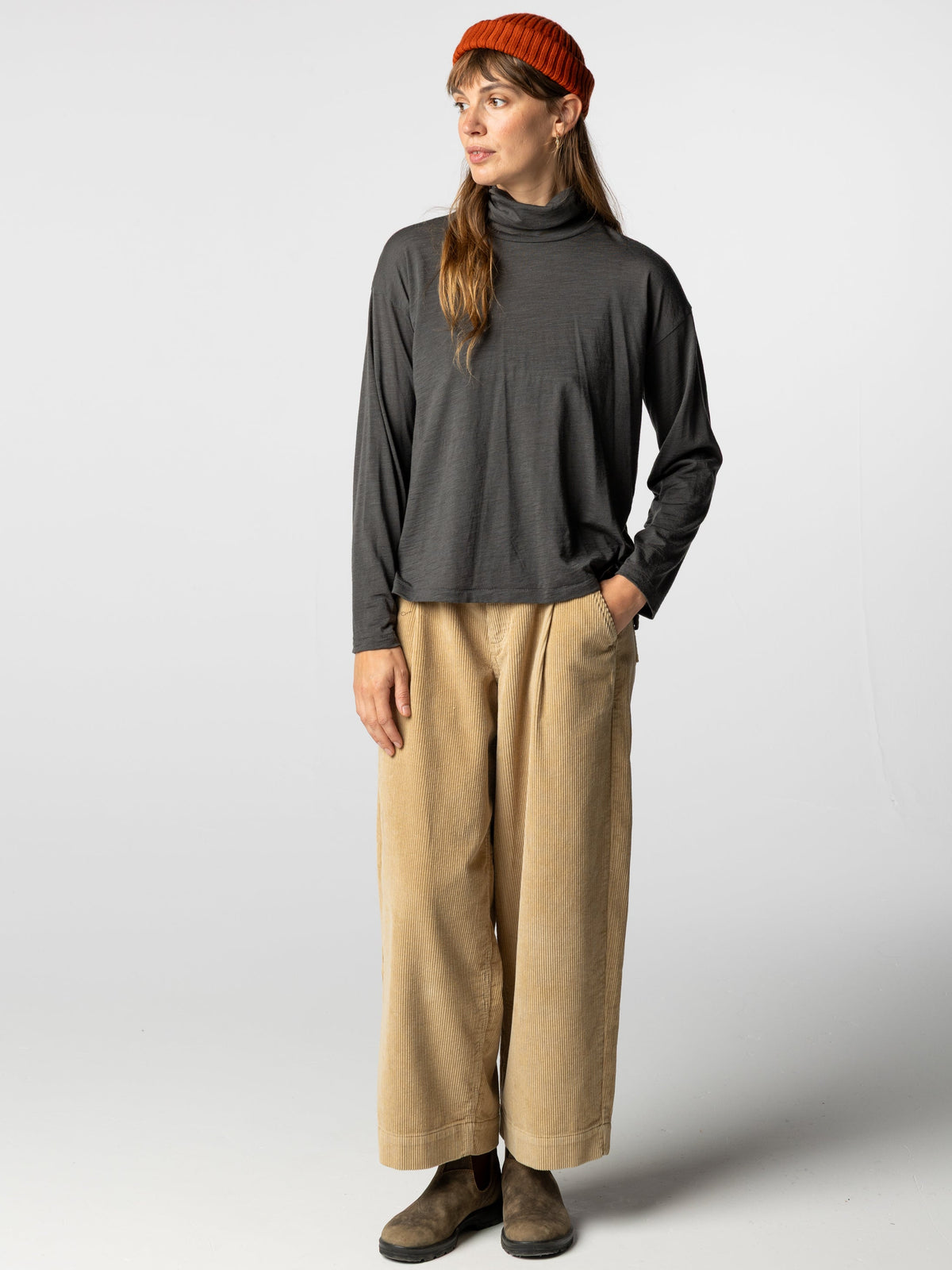 Women's Seeker Merino High Neck T-shirt