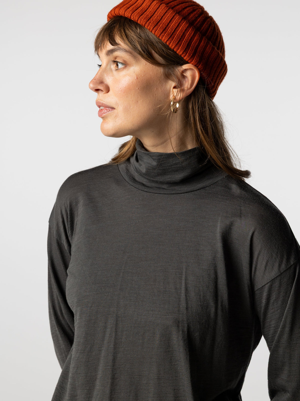 Women's Seeker Merino High Neck T-shirt
