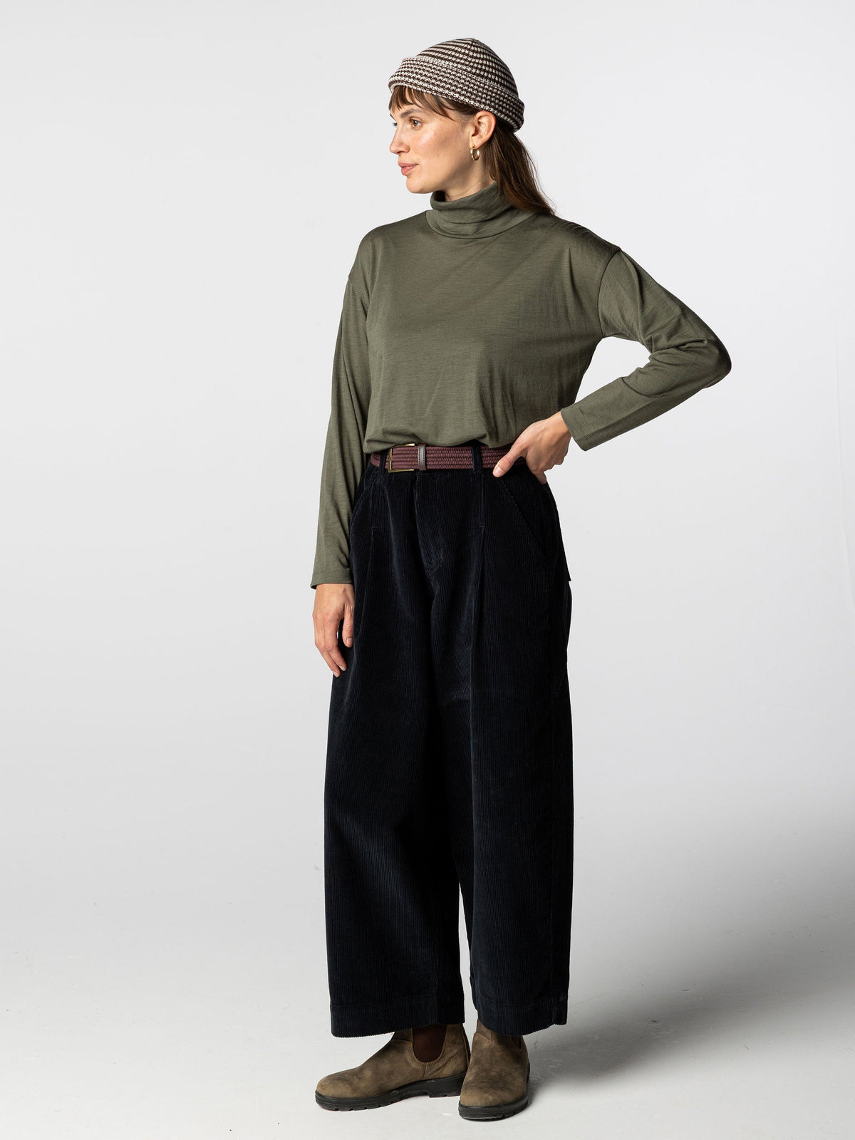 Women's Seeker Merino High Neck T-shirt