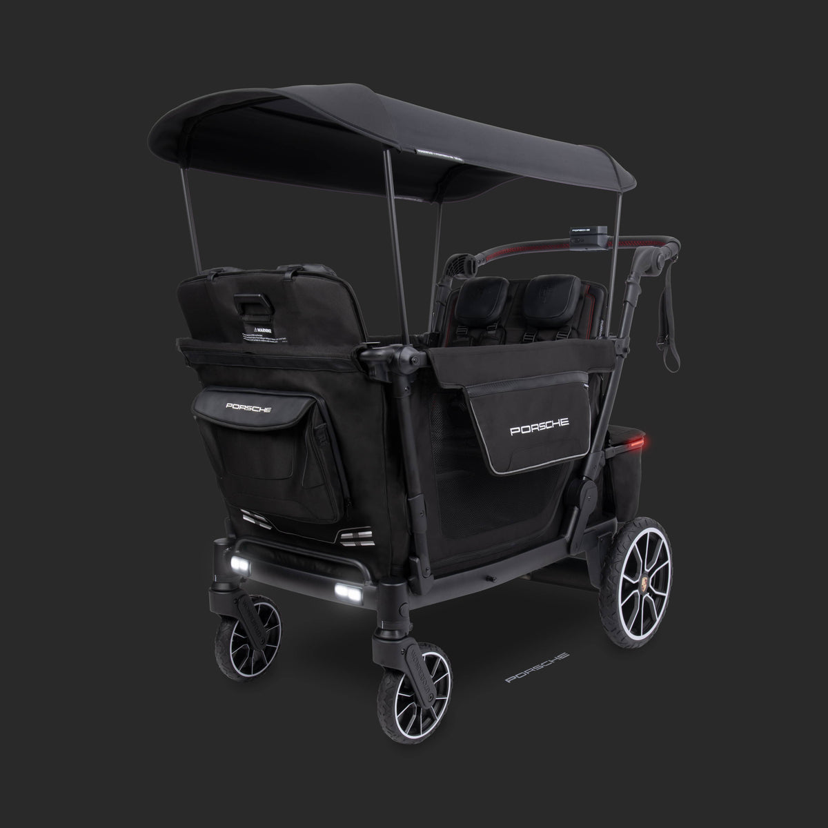 WonderFold L4 Quad (4 Seater) Stroller Wagon with Electric Wheels
