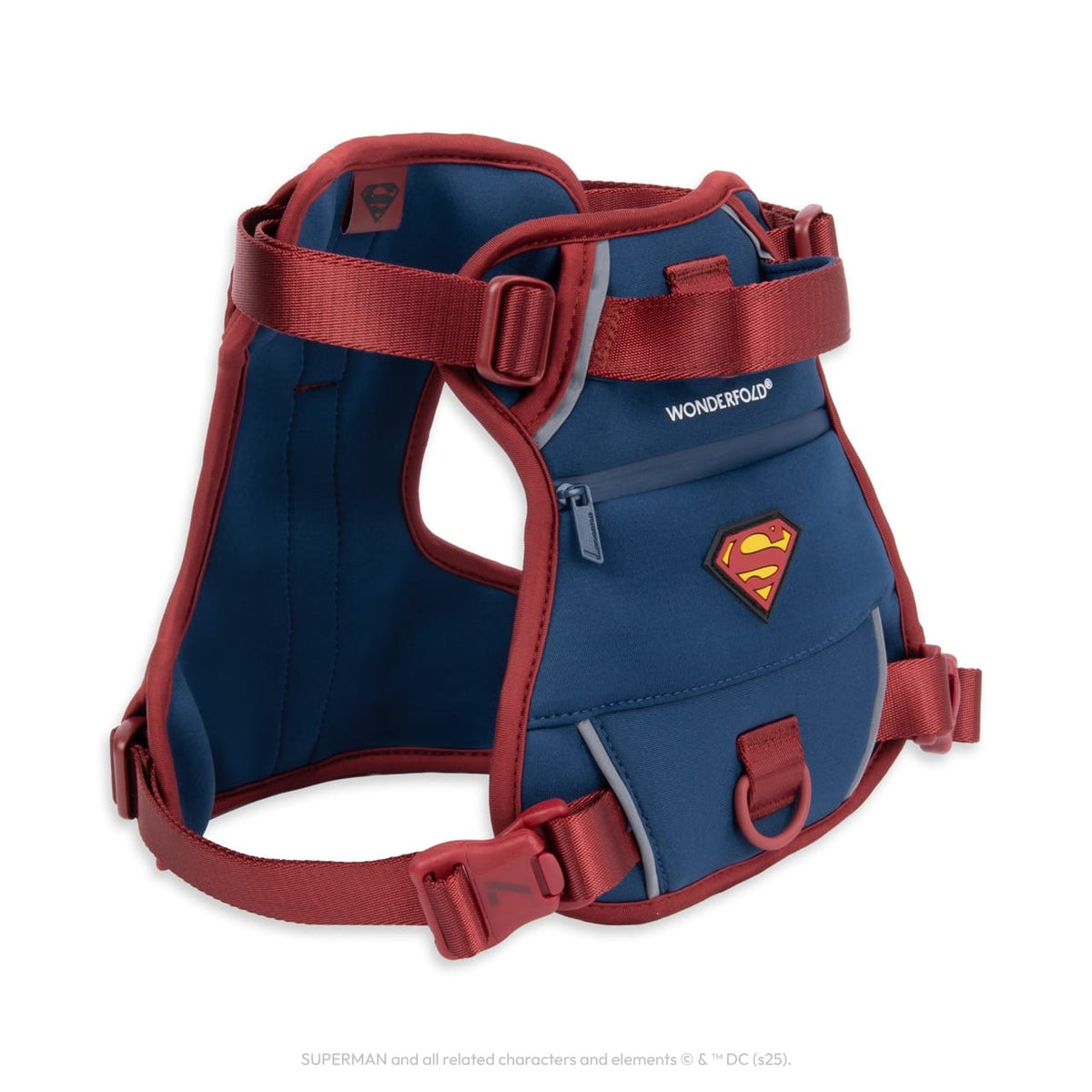 WonderFold Superman Pet Harness - Extra Large