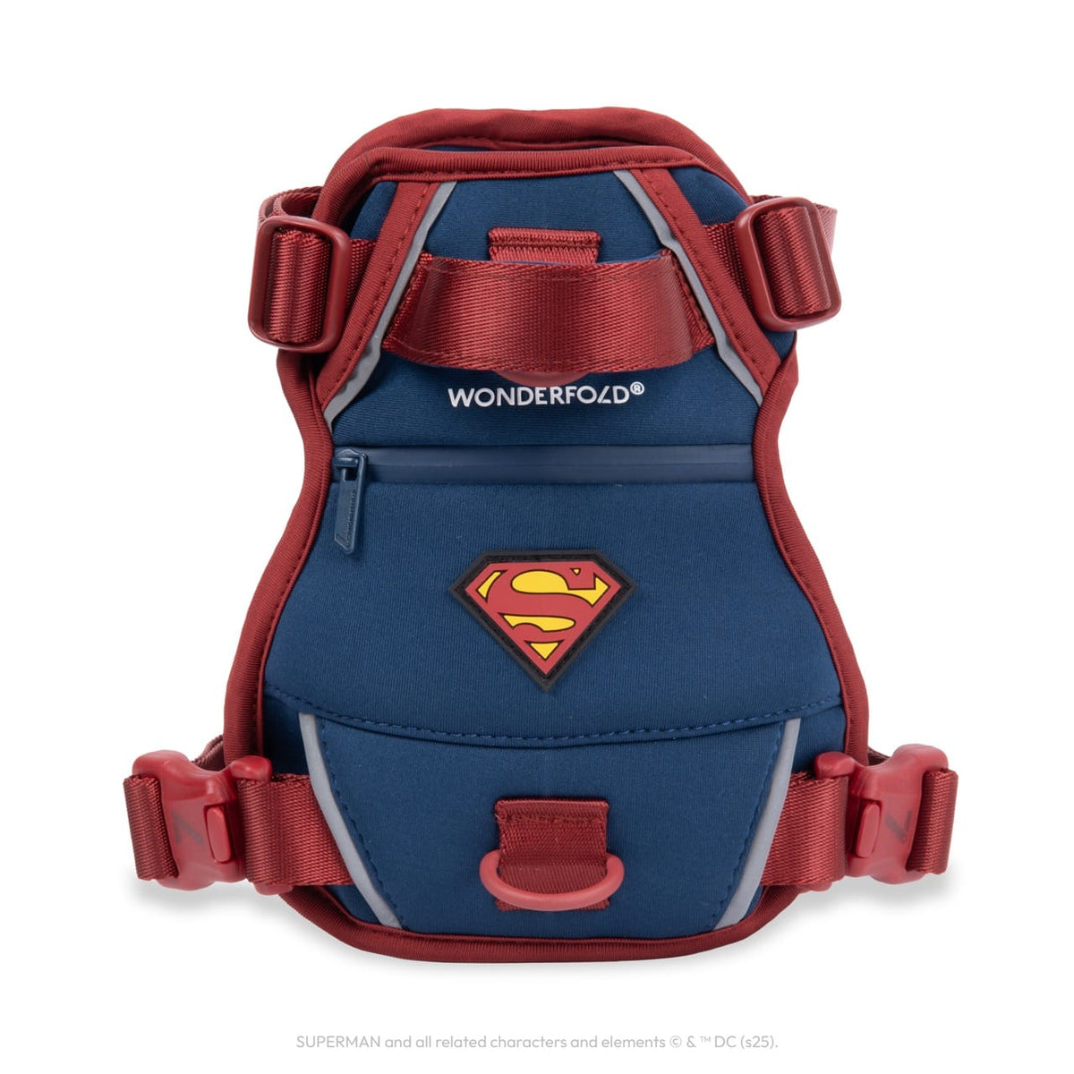 WonderFold Superman Pet Harness - Large