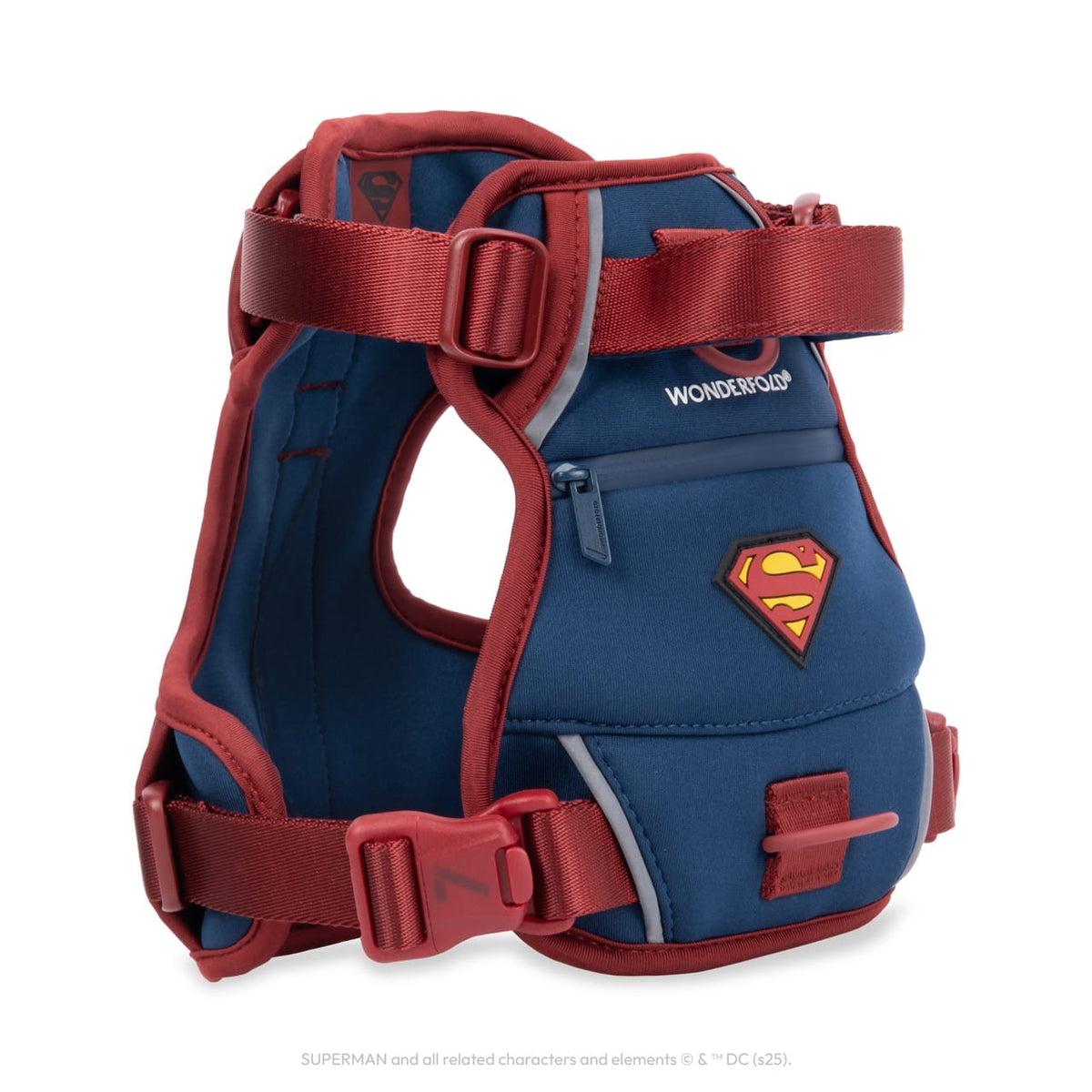 WonderFold Superman Pet Harness - Large