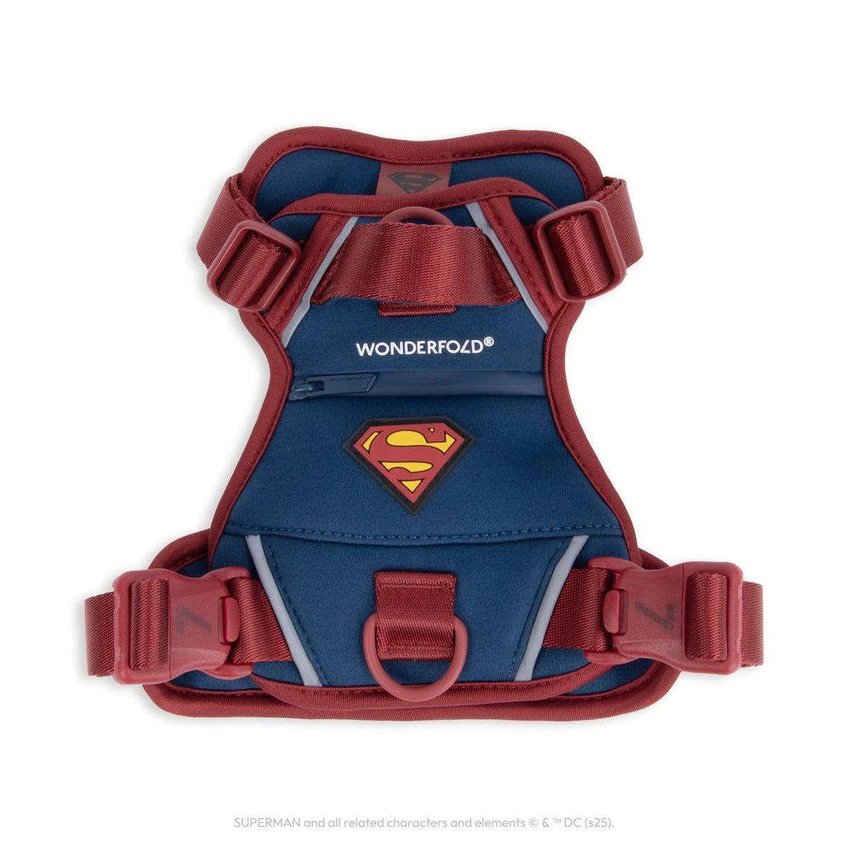 WonderFold Superman Pet Harness - Medium