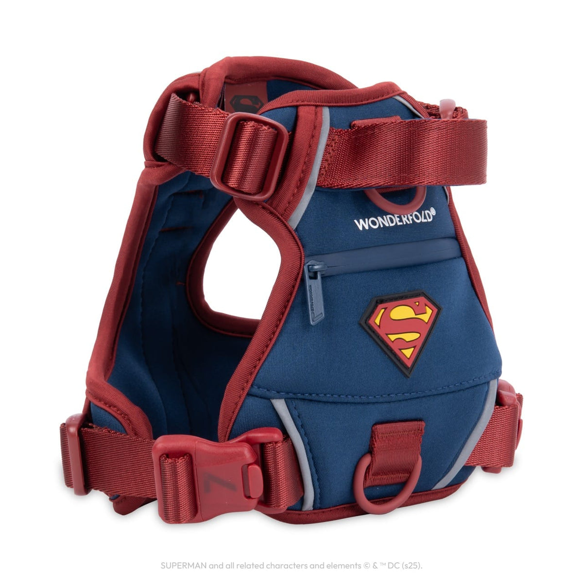 WonderFold Superman Pet Harness - Medium