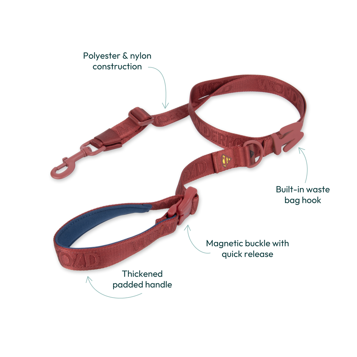 WonderFold Superman Pet Leash