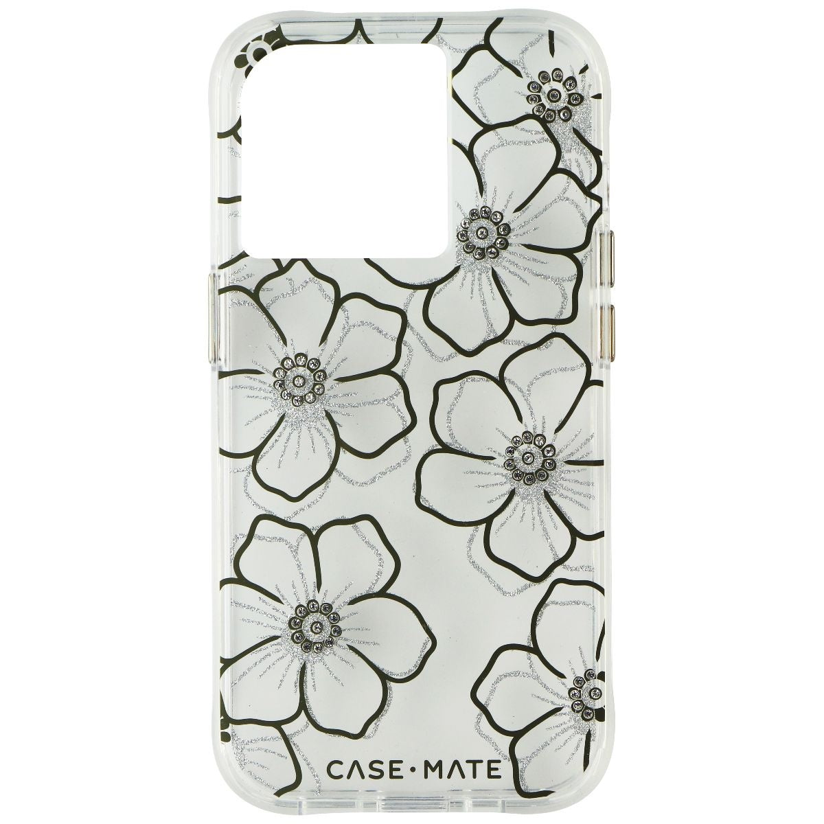 Case-Mate Hardshell Series Case for Apple iPhone 14 Pro - Floral Gems - New