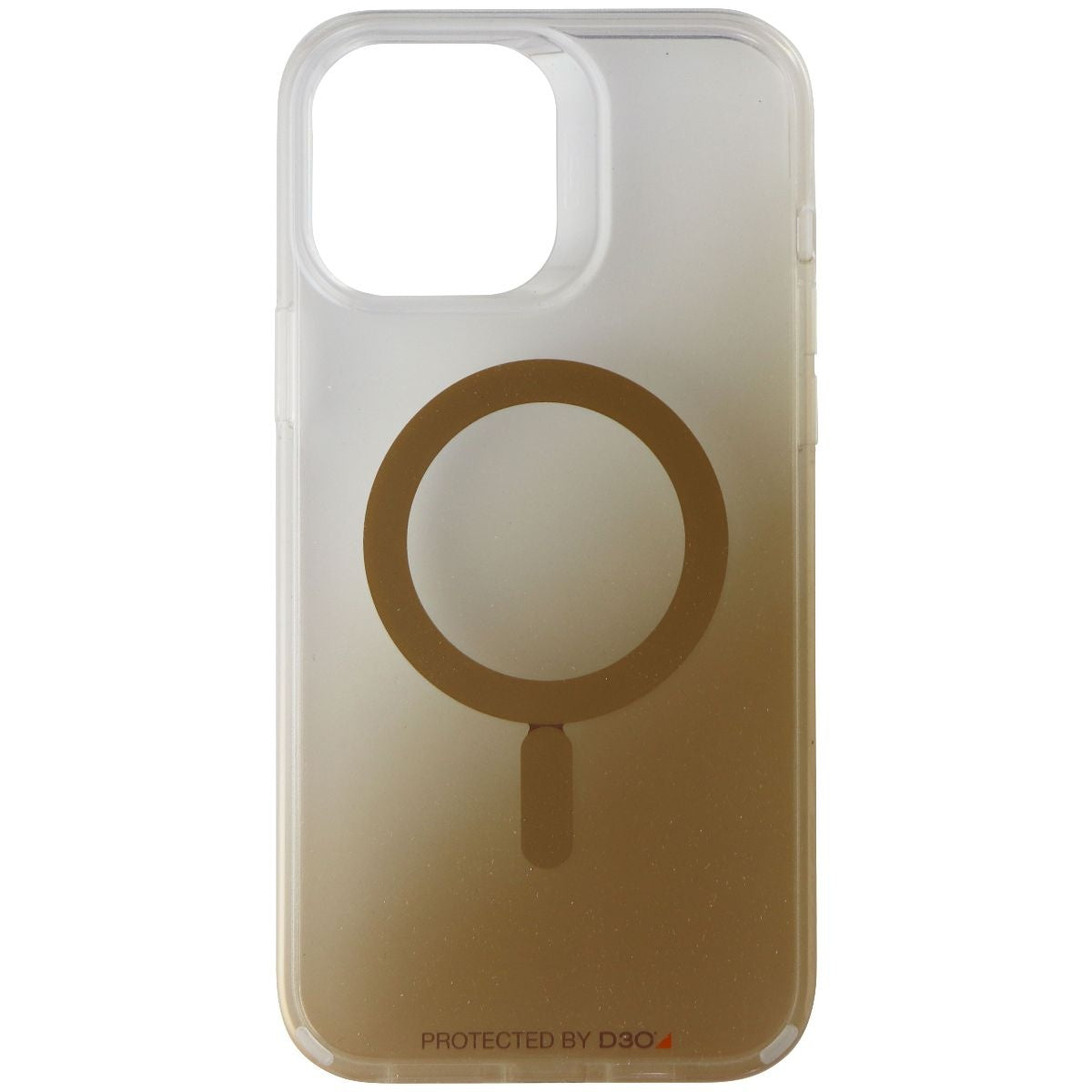 ZAGG Milan Snap Case for MagSafe for Apple iPhone 13 Pro Max - Gold/Clear - New