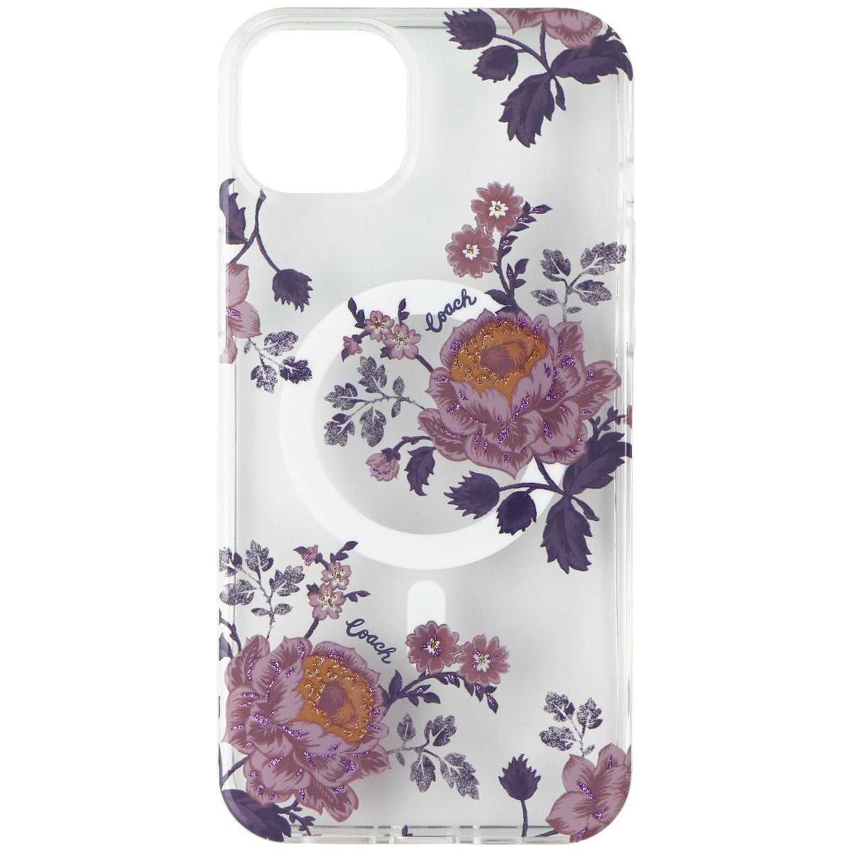 Coach Protective Hardshell Case for MagSafe for iPhone 14 Plus - Moody Floral - New