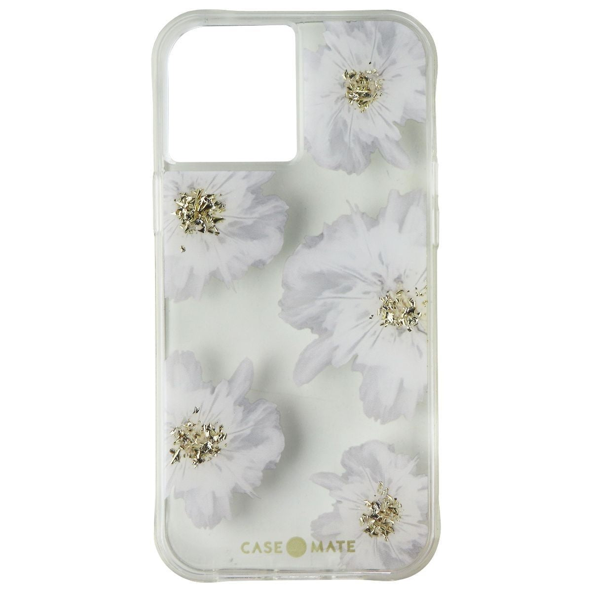 Case-Mate Karat Case for iPhone 12 Pro Max (5G) - Gold Foil Accents/Clear - New