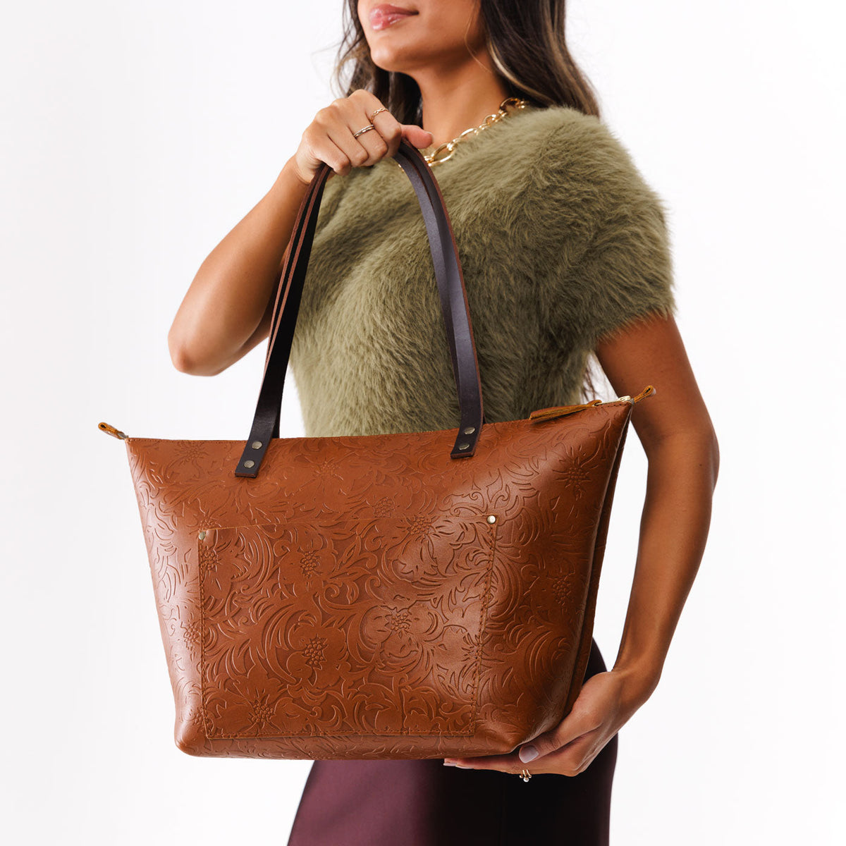 'Almost Perfect' Leather Tote Bag